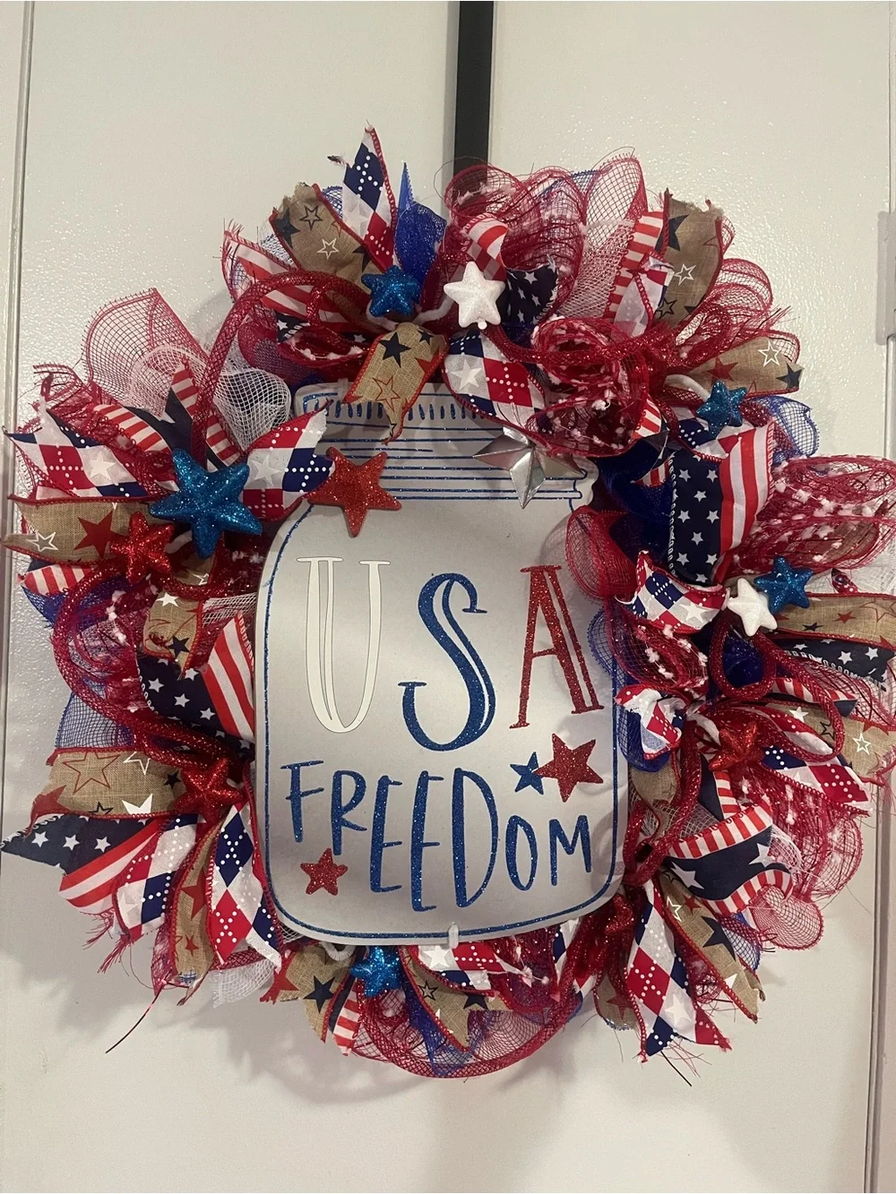 Hand Crafted festive patriotic